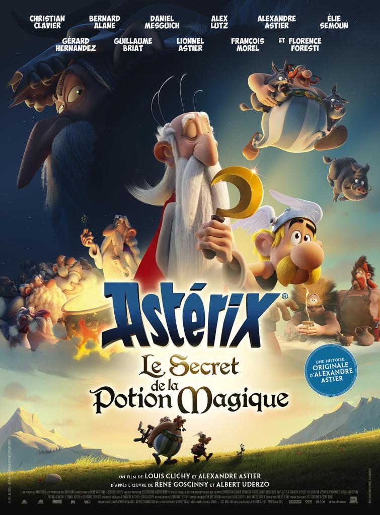 Affiche Asterix le secret de la potion magique
