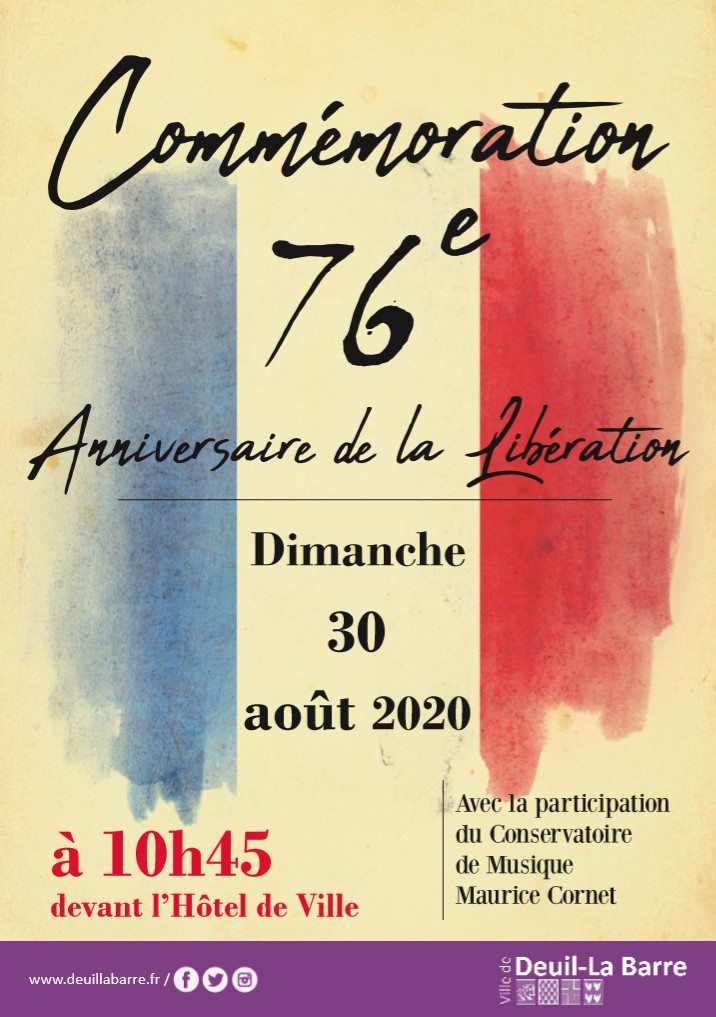 Commemoration 76e Anniversaire De La Liberation