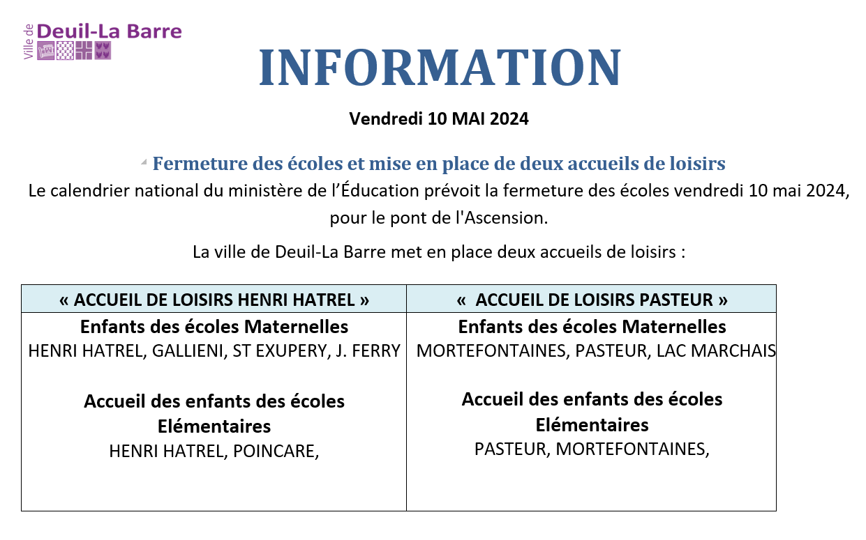 femeture mairie paques 2024
